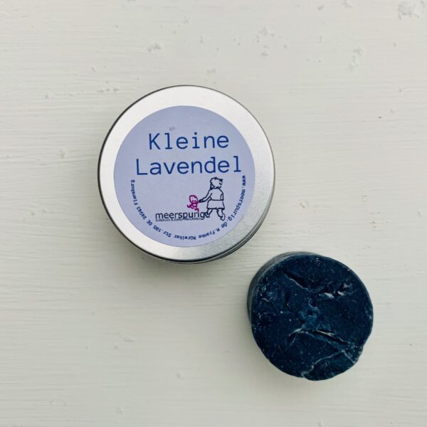 Kleine Lavendelseife Unterwegs