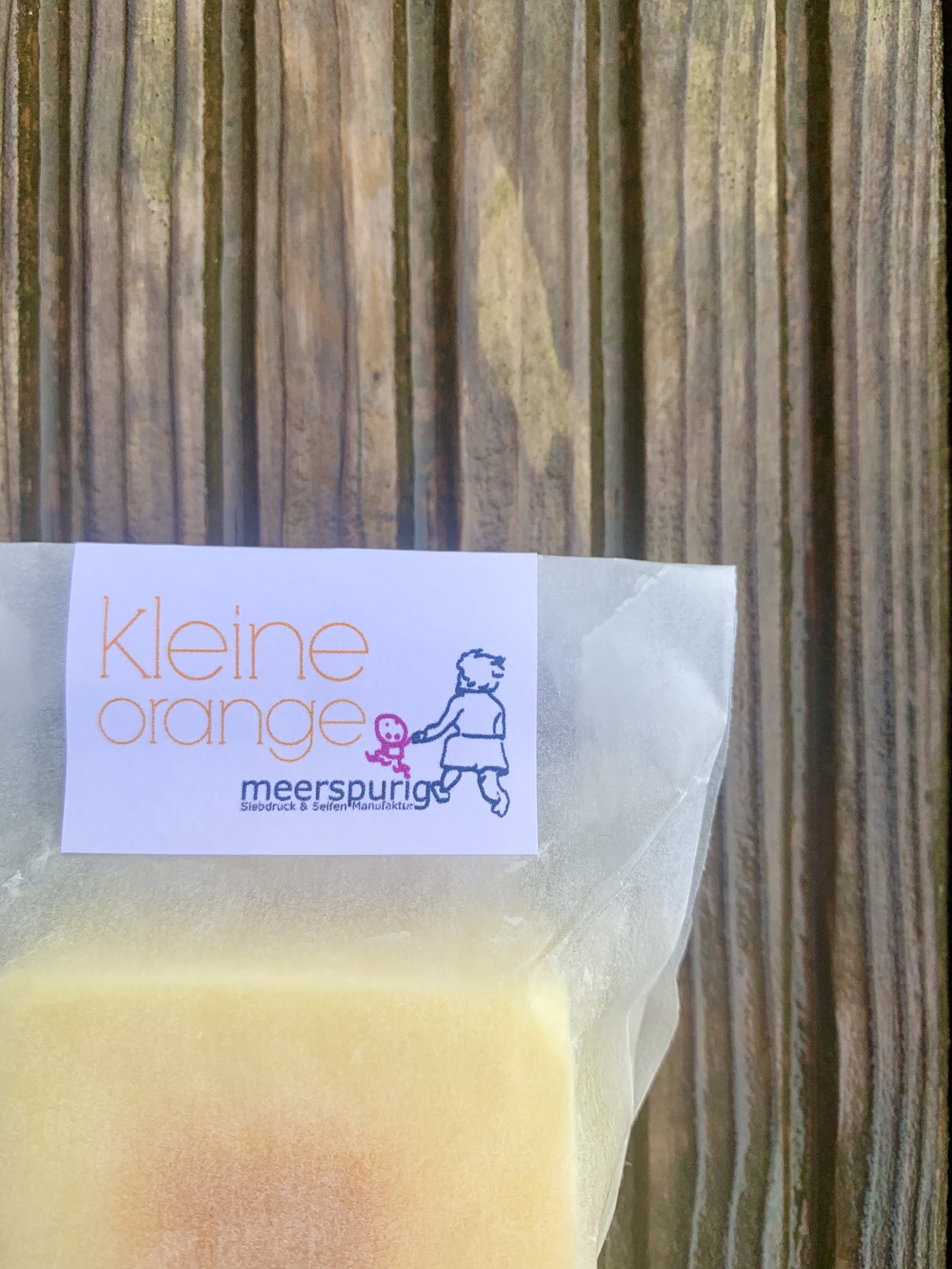 Orangenseife klein Orangenseife klein