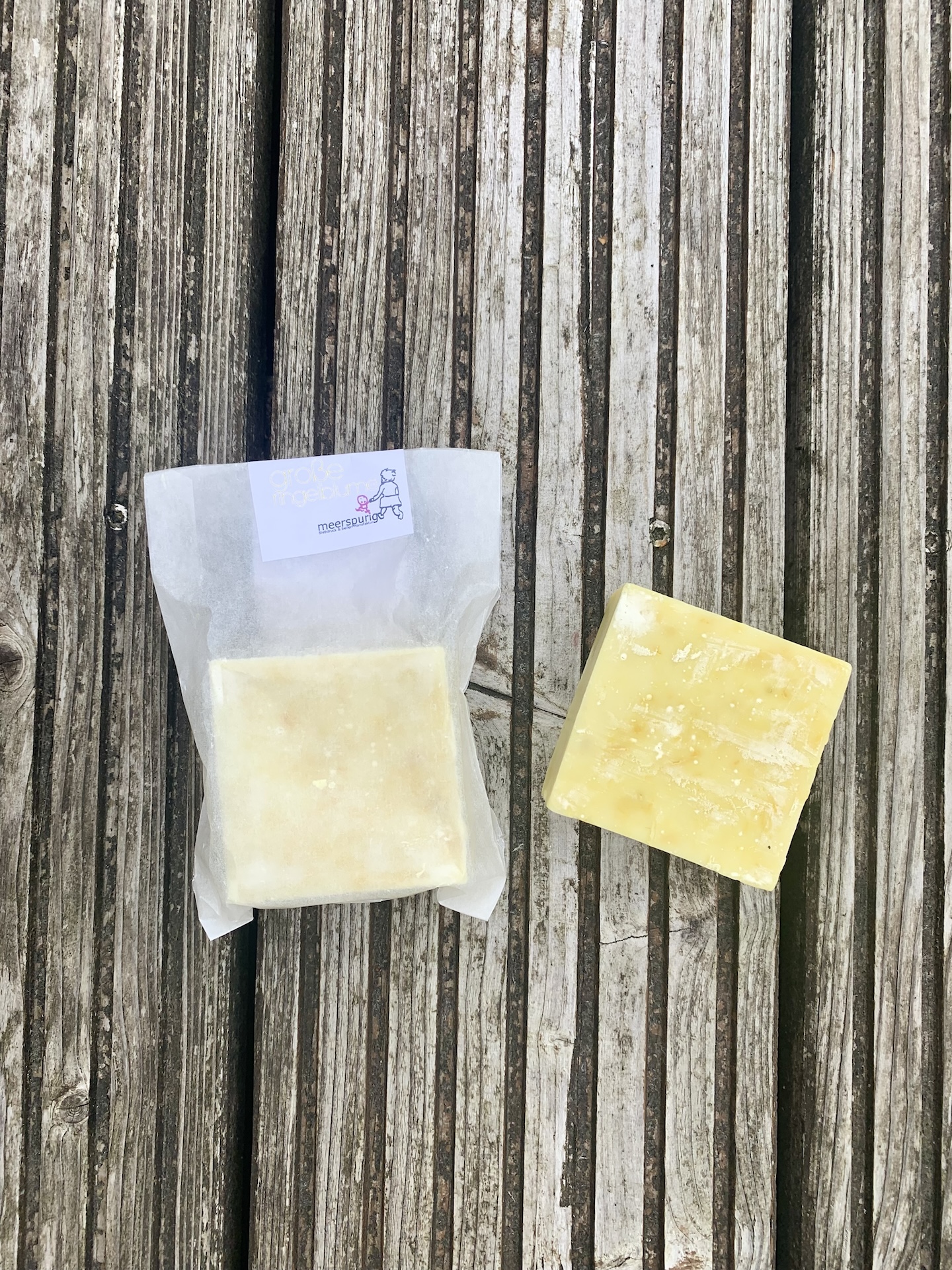 handgemachte große ringelblumenseife handgemachte große ringelblumenseife