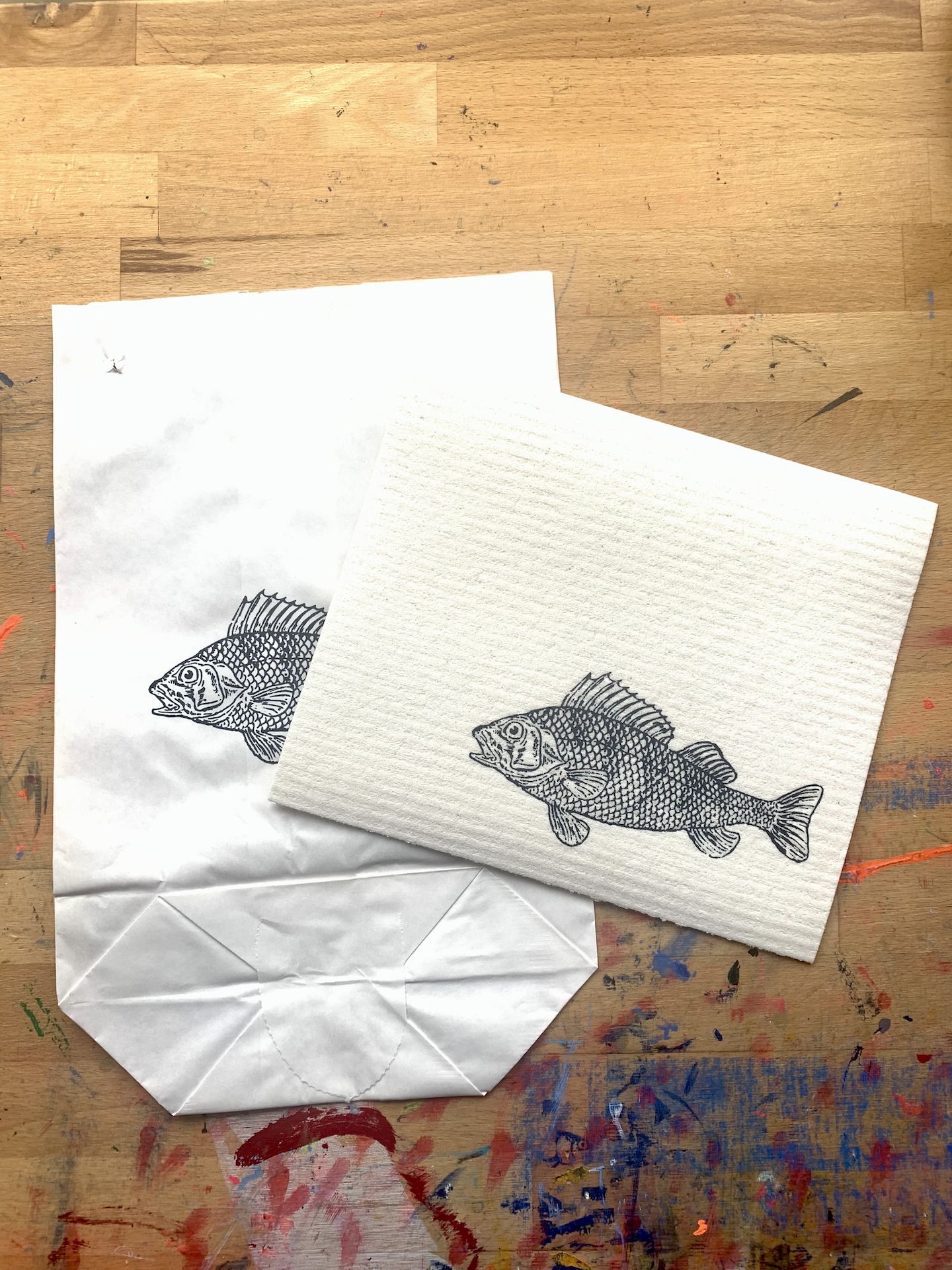 Schwammtuch Barsch Schwammtuch Barsch