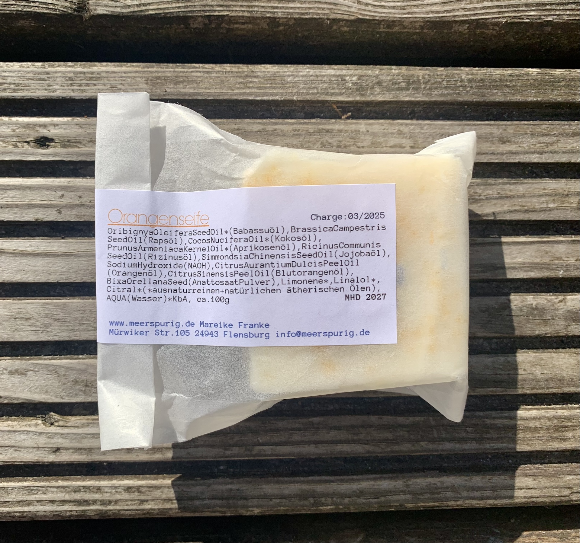 handgemachte große orangenseife handgemachte große orangenseife