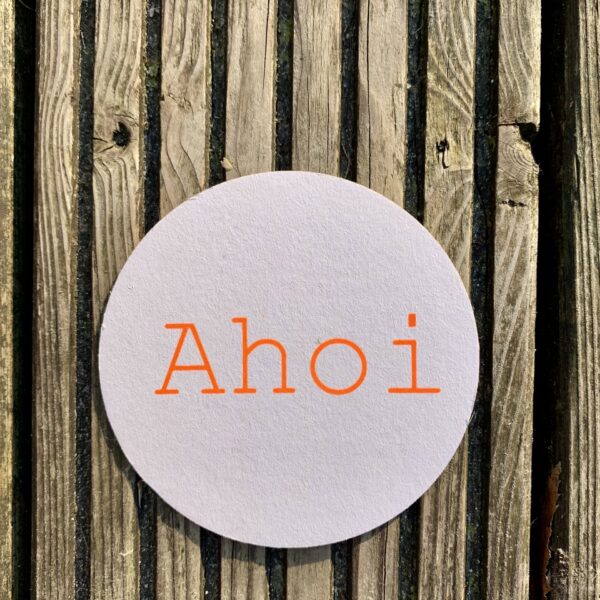 bierdeckel untersetzer ahoi