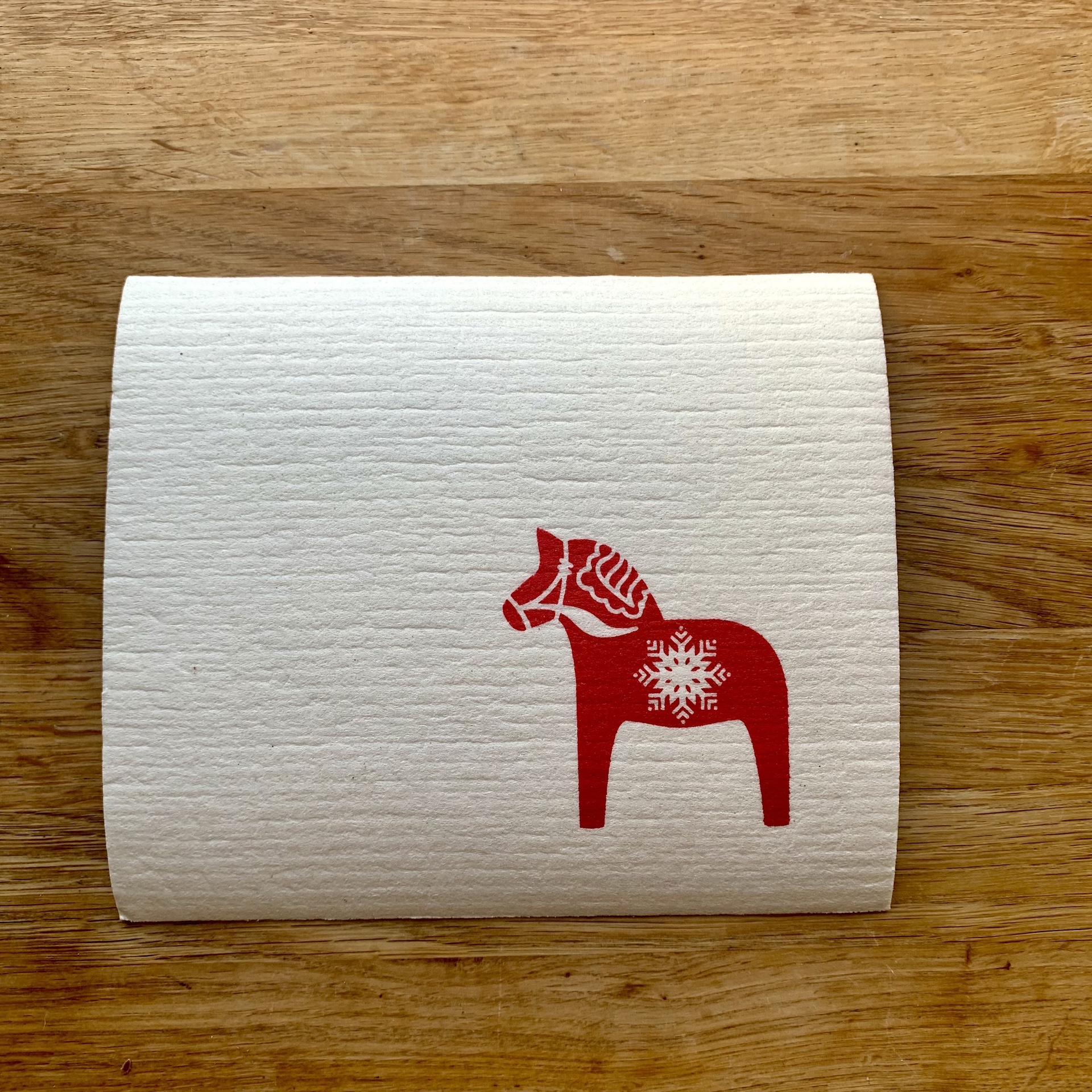 Schwammtuch dalapferd rot Schwammtuch dalapferd rot