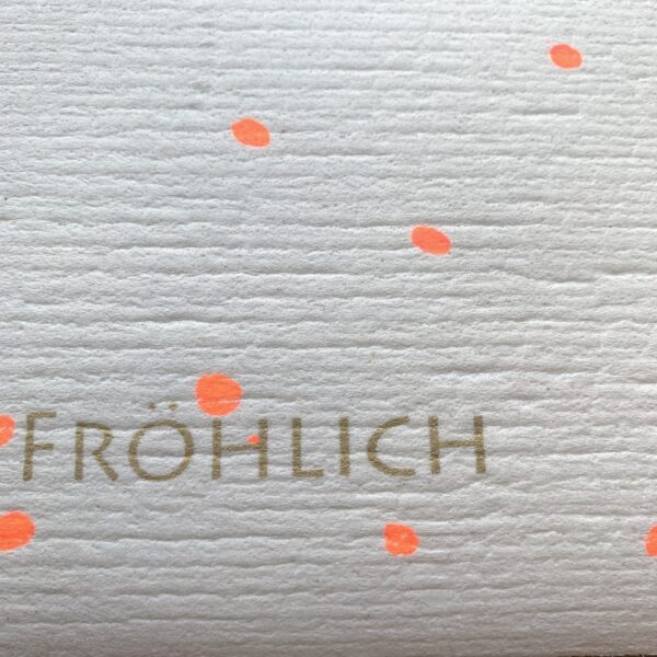Schwammtuch fröhlich neonrot