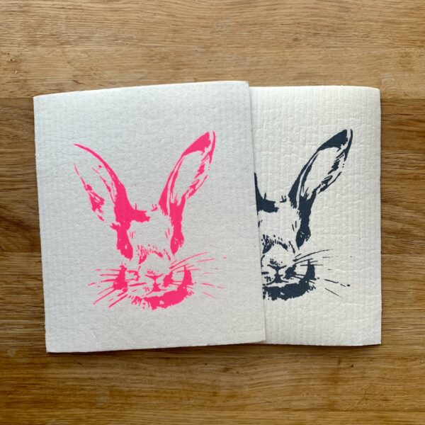 schwammtuch mit hase