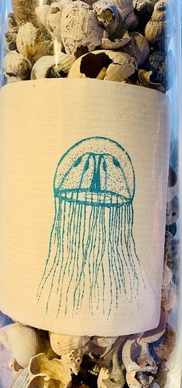 schwammtuch mit qualle schwammtuch mit qualle