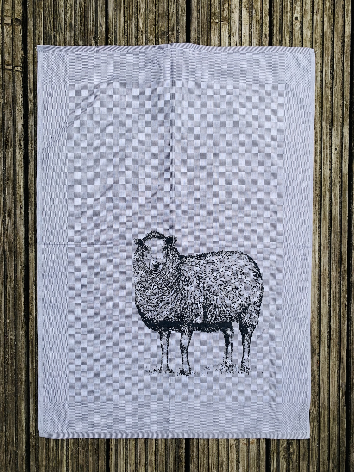 baumollehandtuch schaf grau baumollehandtuch schaf grau
