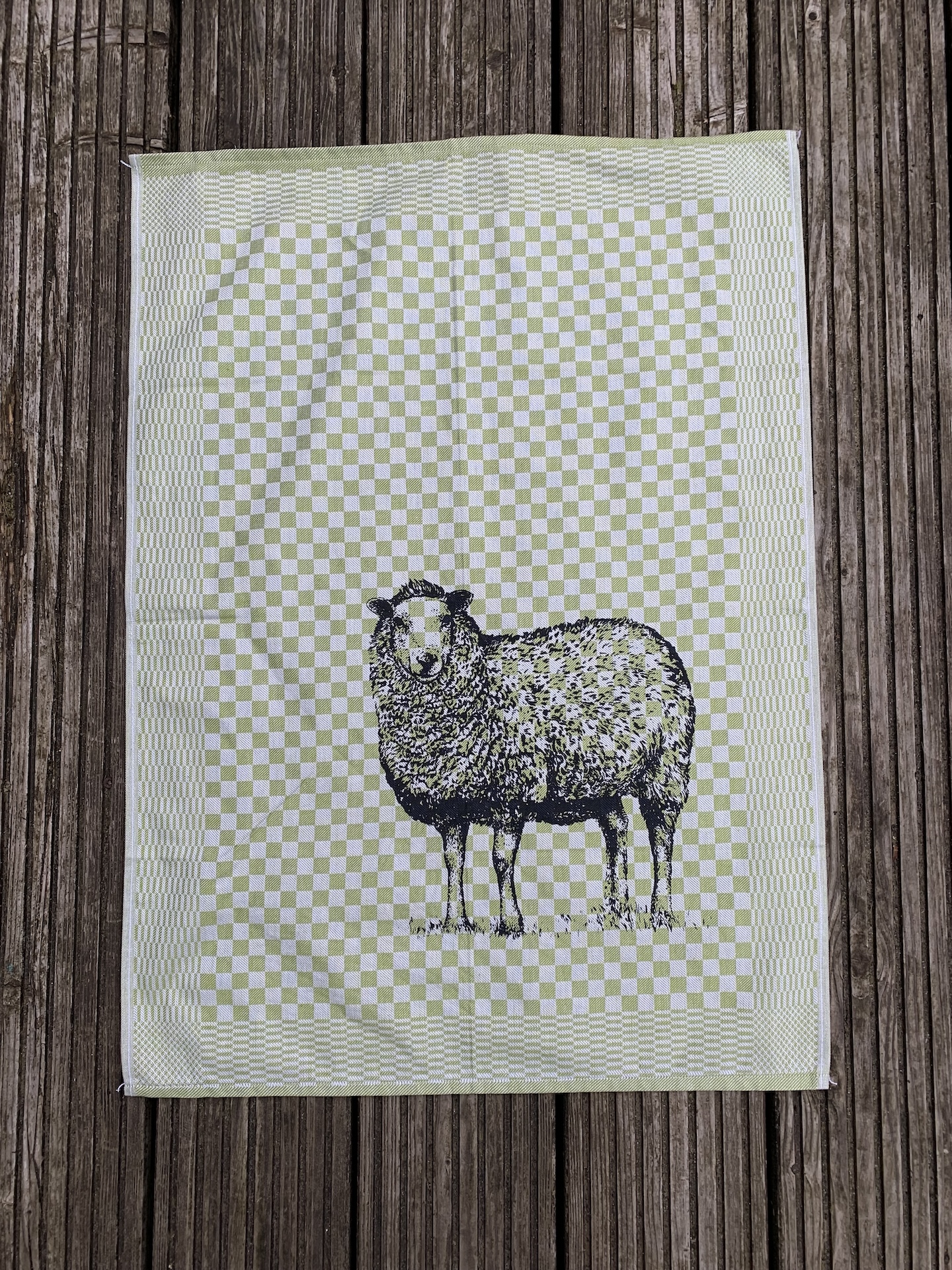Baumwollhandtuch mit Schaf Baumwollhandtuch mit Schaf