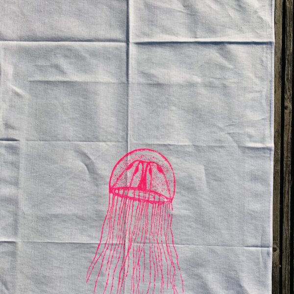 Handtuch Qualle pink