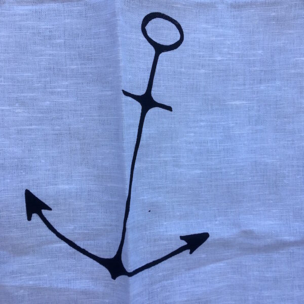 geschirrhandtuch mit anker