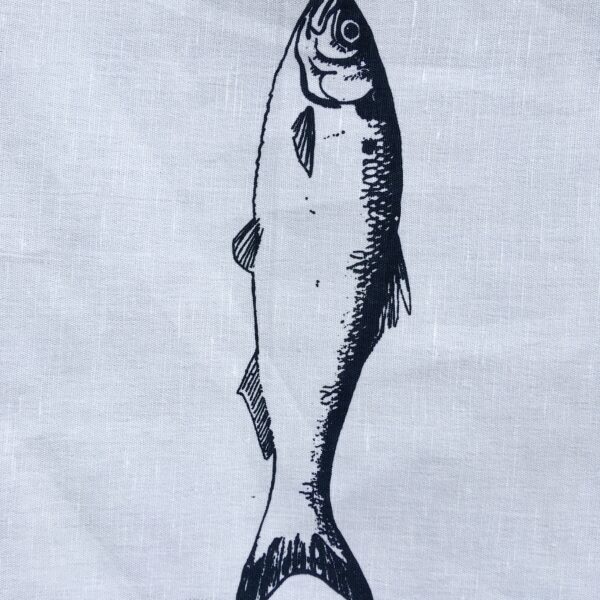 Handtuch Hering schwimmt nach oben