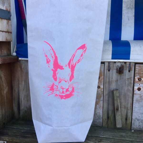 Papiersack Hase