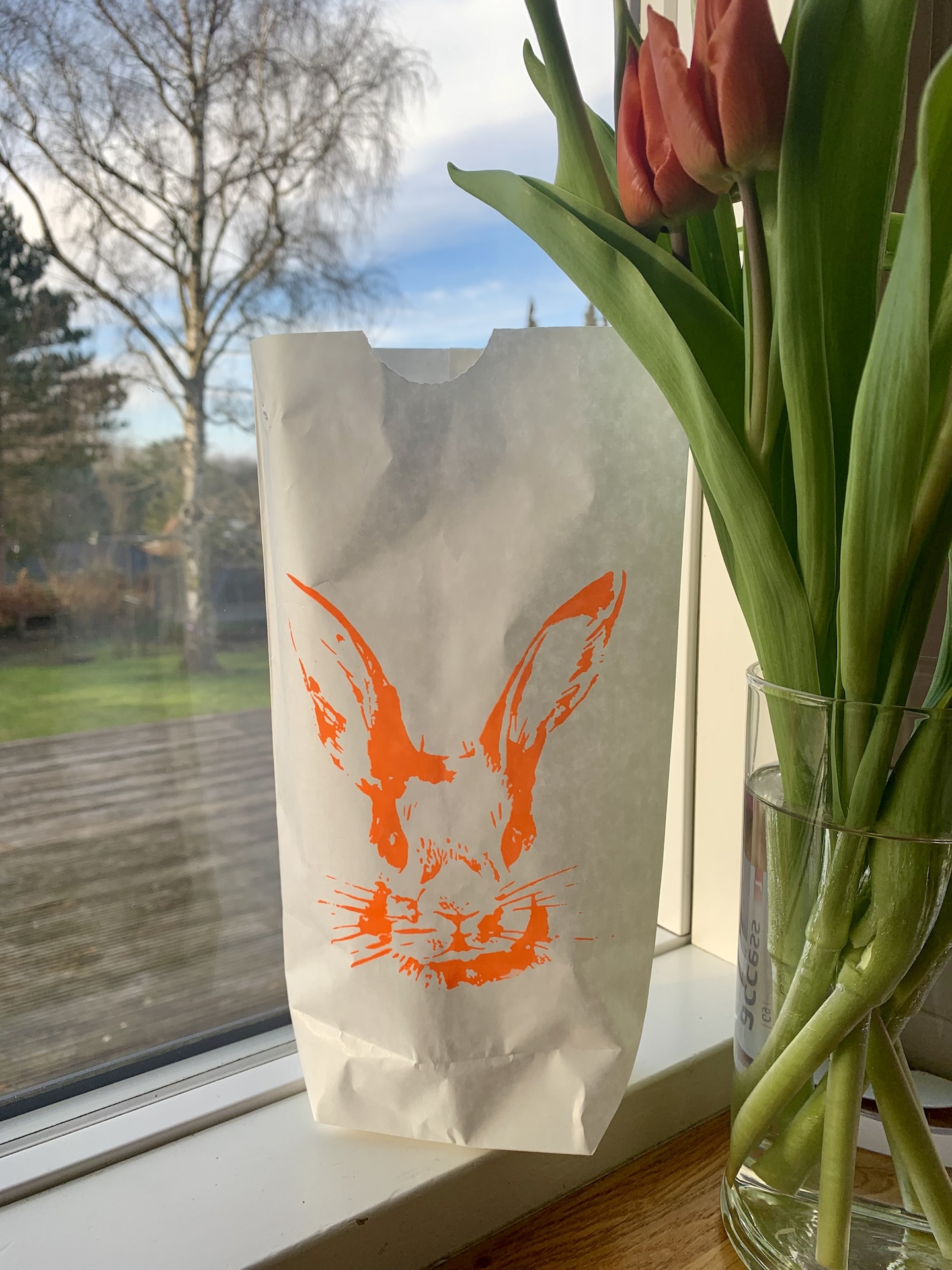 papiertüte hase ohne neonorange groß papiertüte hase ohne neonorange groß