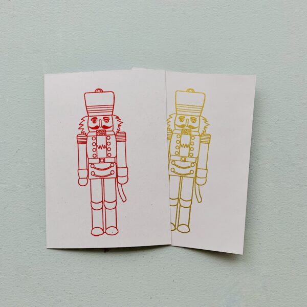 Postkarte Nussknacker