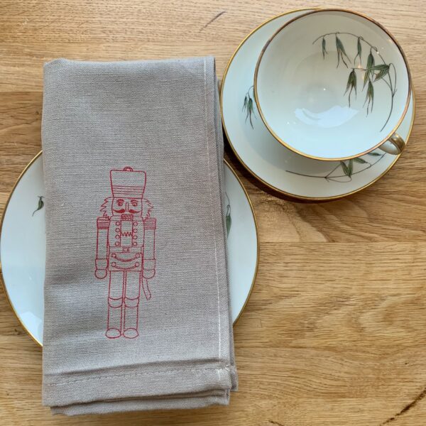 Serviette Nussknacker