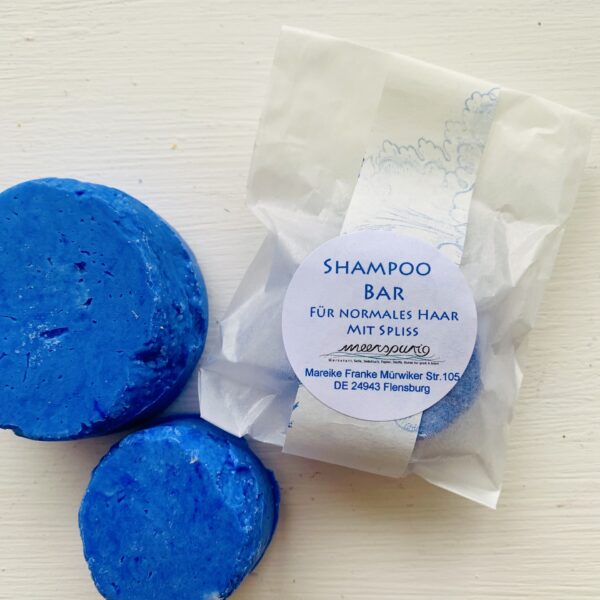 Shampoo blau