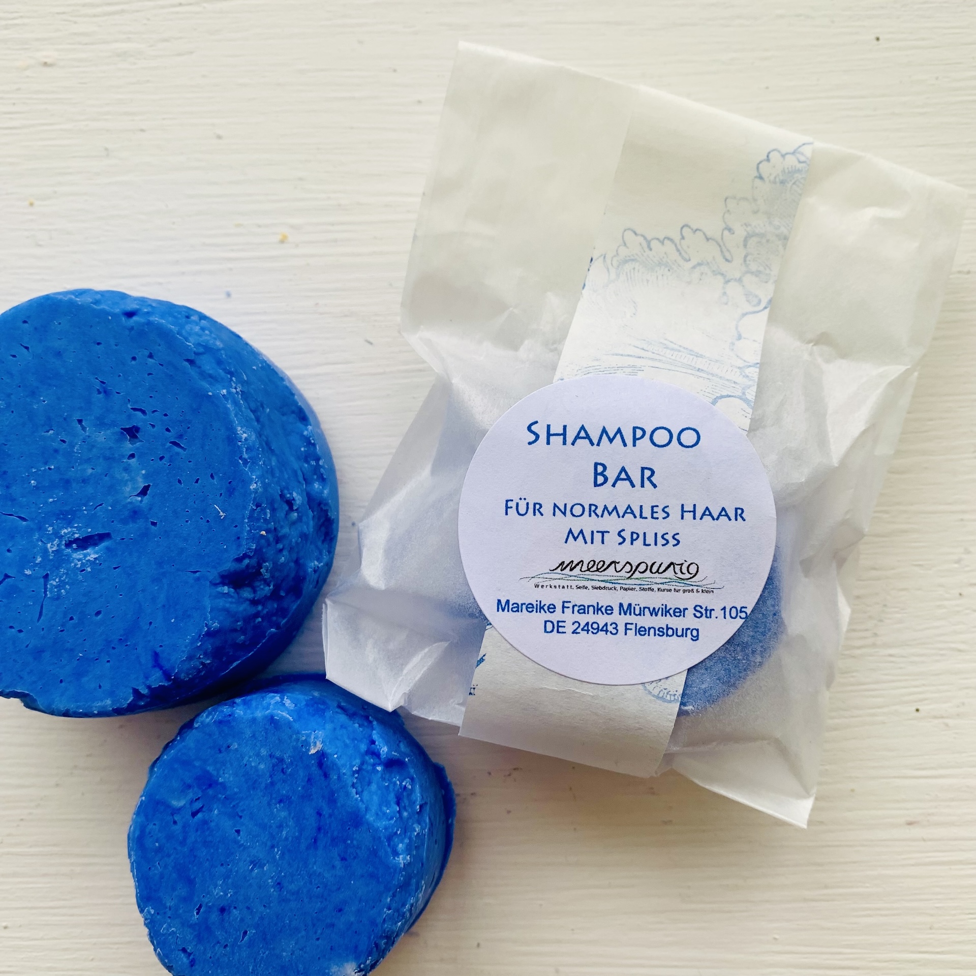 Shampoo blau Shampoo blau